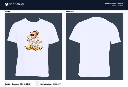 Kaos Anak Avatar Custom