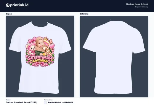 Kaos Anak Avatar Custom